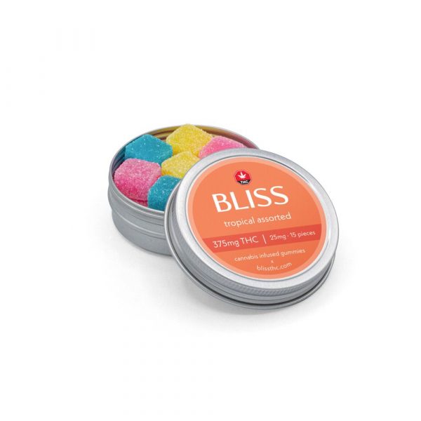 bliss 375mg tropical assorted