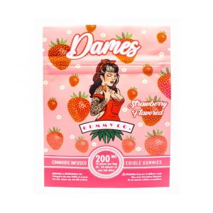 Dames Gummy Co. Strawberry 200mg
