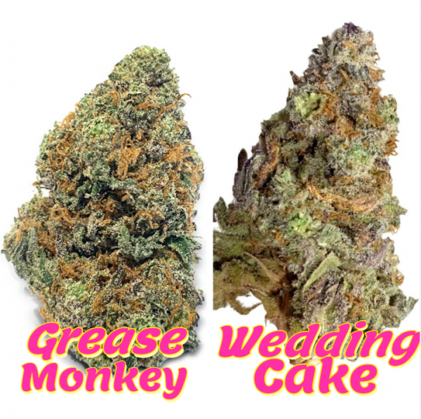 grease monkey 2 x wedding cake