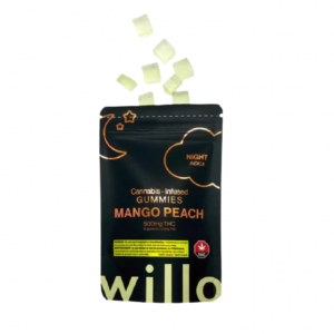 Willo 500mg THC Mango Peach (Night) Gummies