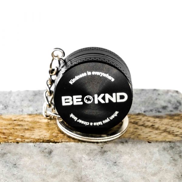 BE KND Keychain Grinder