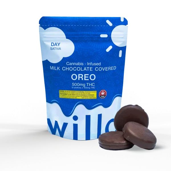Willo Milk Chocolate Covered OREO - 500mg THC (Day)