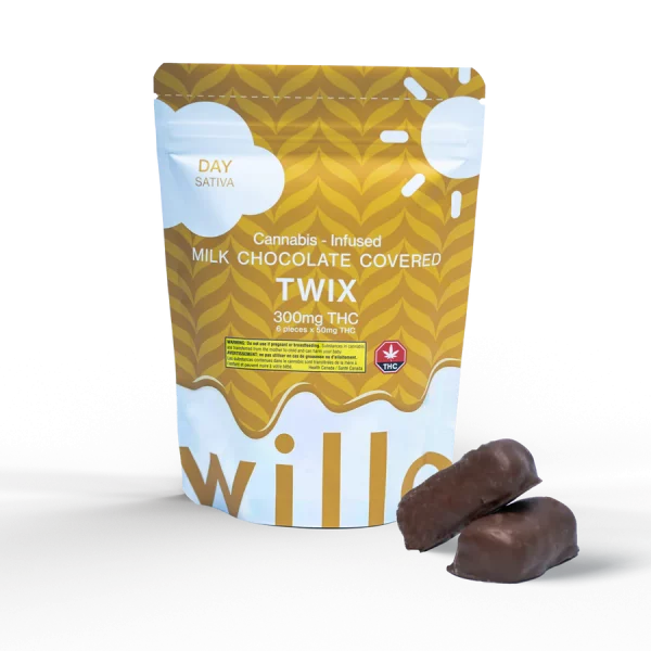 Willo 300mg THC TWIX (Day) Chocolates