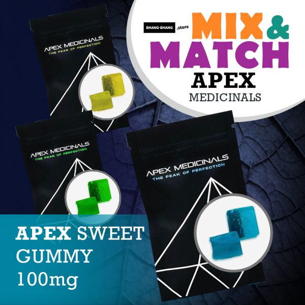 BHANG-BHANG APEX SWEET GUMMY 100MG MIX AND MATCH