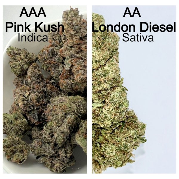 2oz special pink kush + london diesel